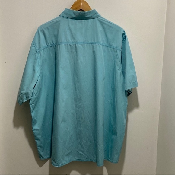 DISNEY Mickey Unlimited Vintage Blue Button Down Embroidered Shirt 22W/24W - Picture 6 of 7